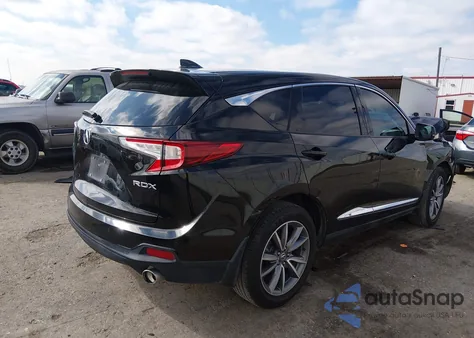 2021 Acura Rdx Technology Package из США, поврежденный, VIN 5J8TC1H5XML010390